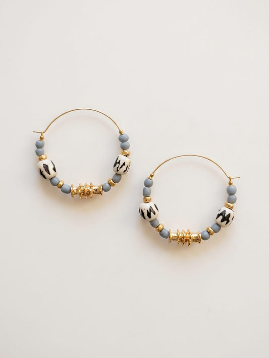 Elise Tsikis Paris Boucles d'oreilles Limeri