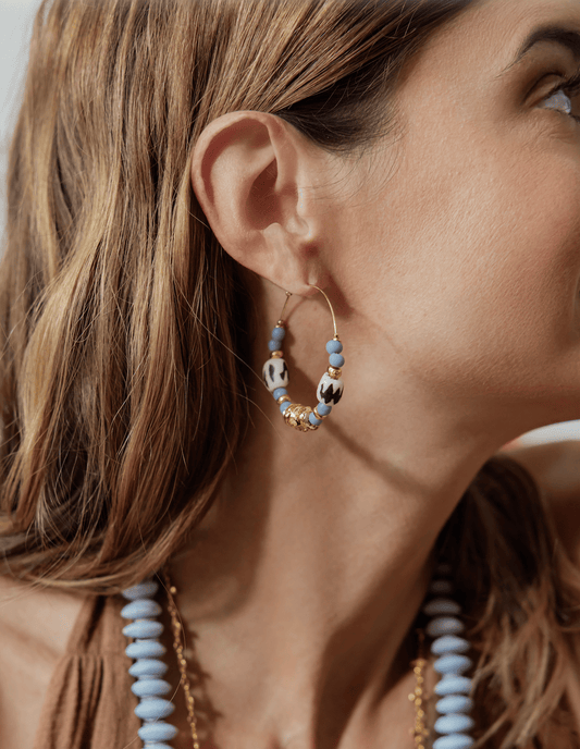 Elise Tsikis Paris Boucles d'oreilles Limeri