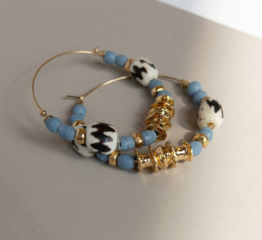 Elise Tsikis Paris Boucles d'oreilles Limeri
