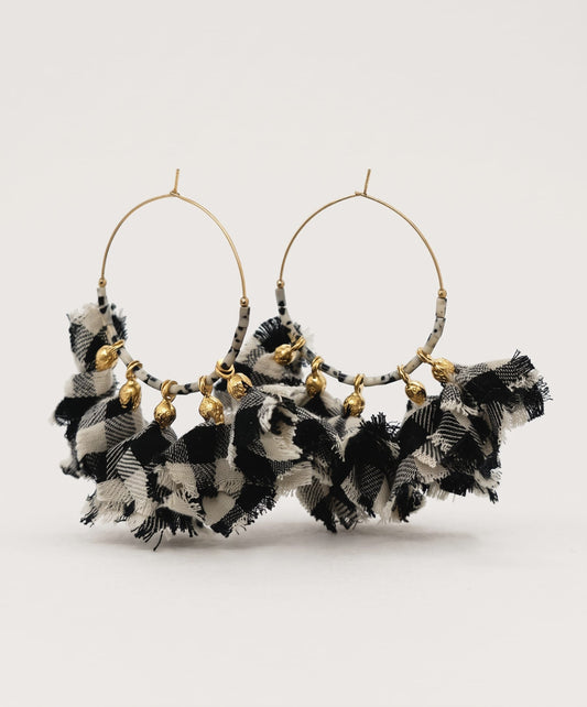 Elise Tsikis Paris Boucles d'oreilles Lisoura Vichy