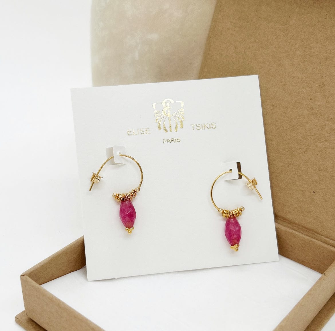 Elise Tsikis Paris Boucles d'oreilles Mala