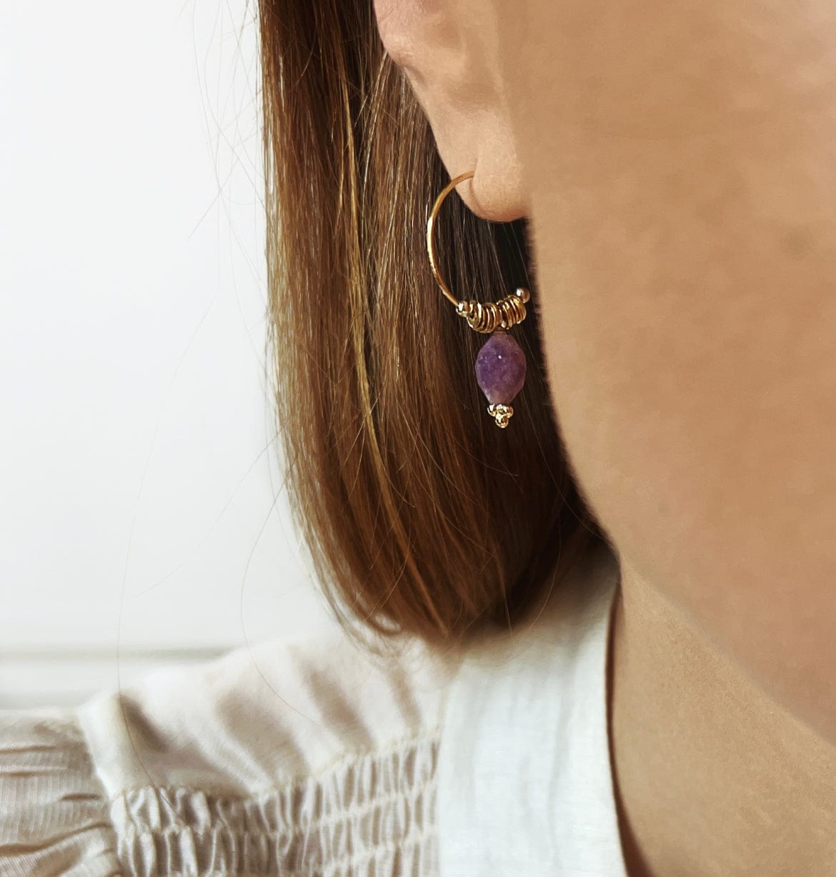 Elise Tsikis Paris Boucles d'oreilles Mala