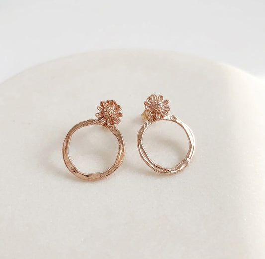 Elise Tsikis Paris Boucles d'oreilles Marguerite Medium