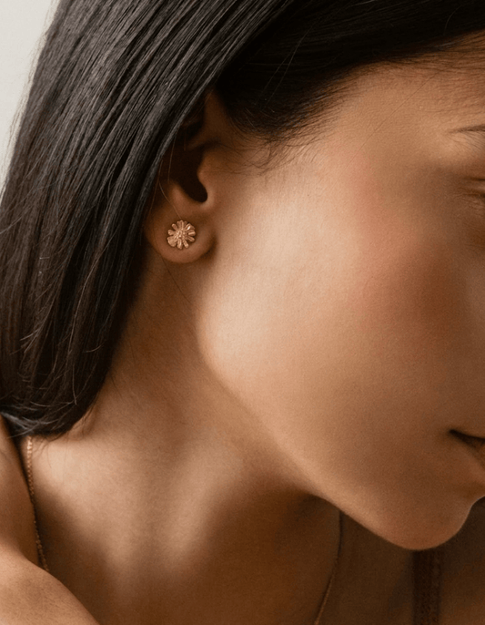 Elise Tsikis Paris Boucles d'oreilles Marguerite Small