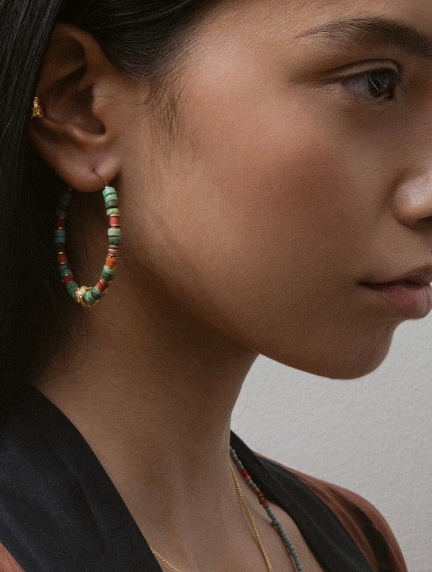 Elise Tsikis Paris Boucles d'oreilles Massey
