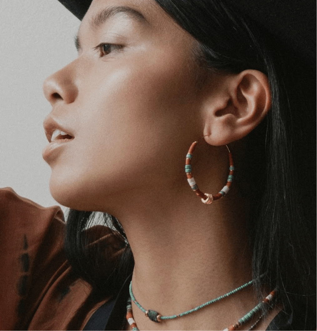 Elise Tsikis Paris Boucles d'oreilles Massey