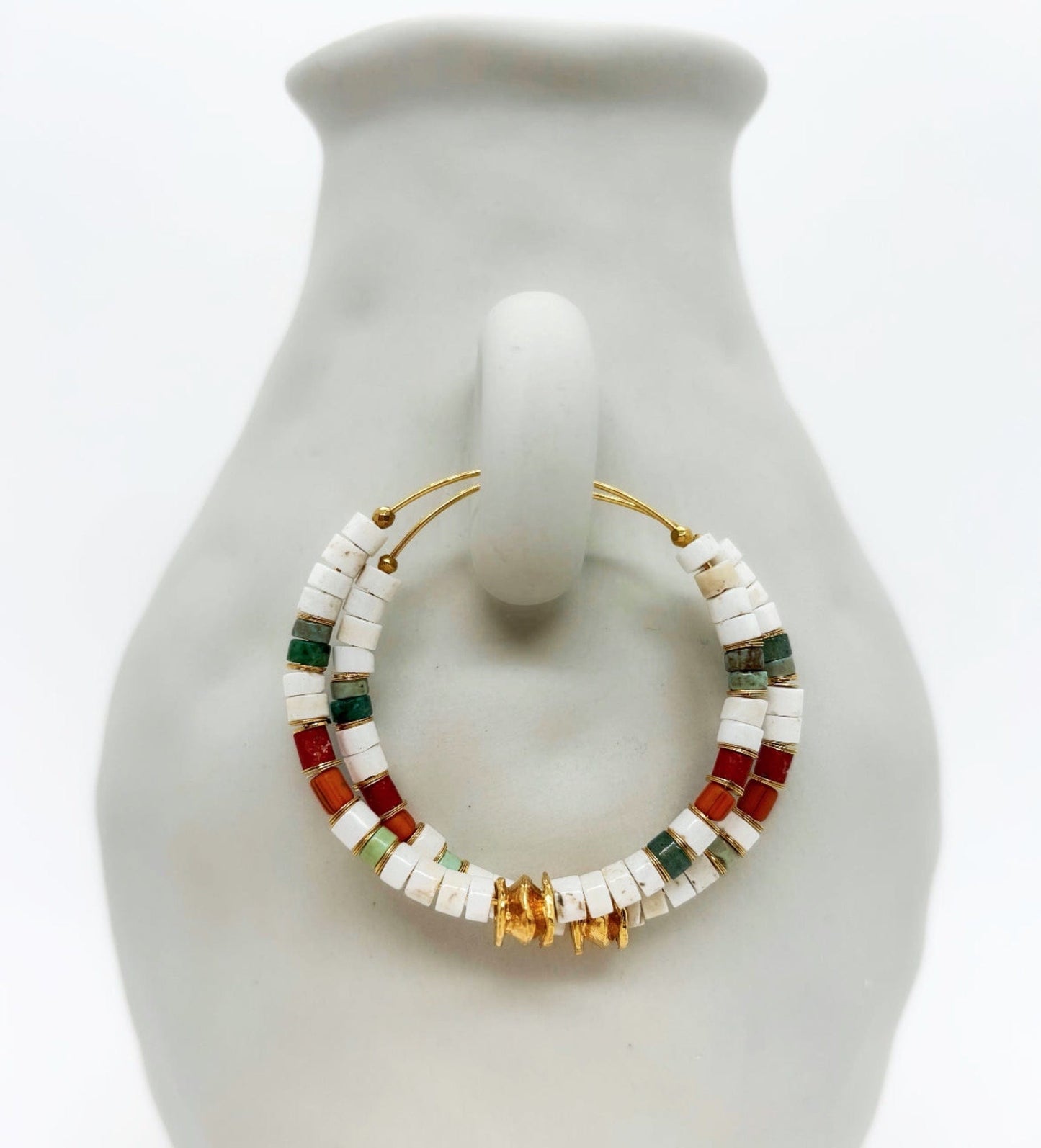 Elise Tsikis Paris Boucles d'oreilles Massey