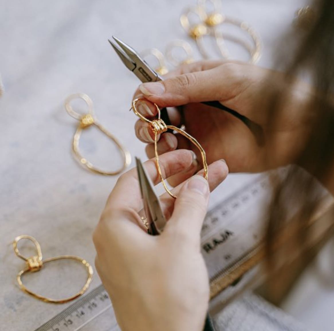 Elise Tsikis Paris Boucles d'oreilles Mysore