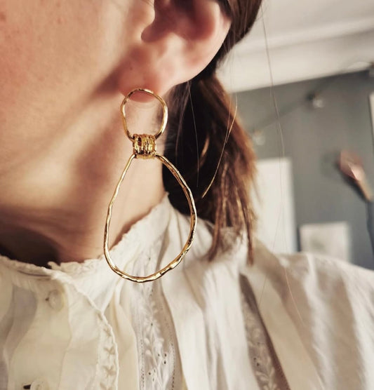 Elise Tsikis Paris Boucles d'oreilles Mysore