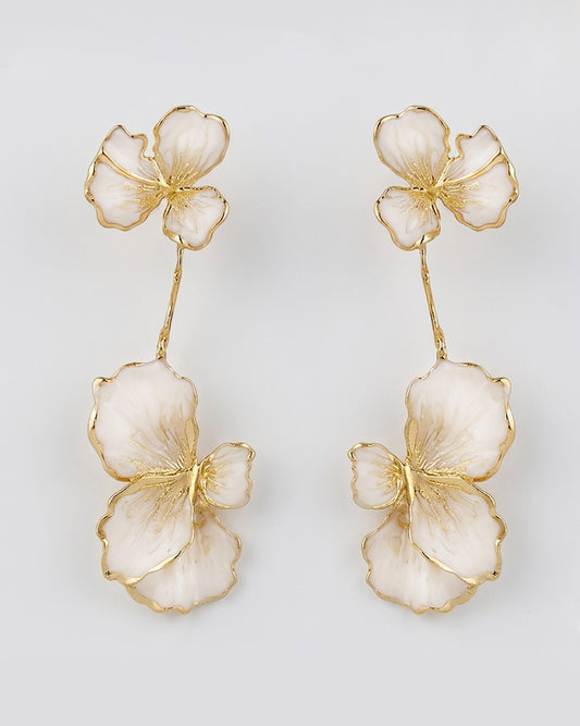 Elise Tsikis Paris Boucles d'oreilles Naiada Émaillées