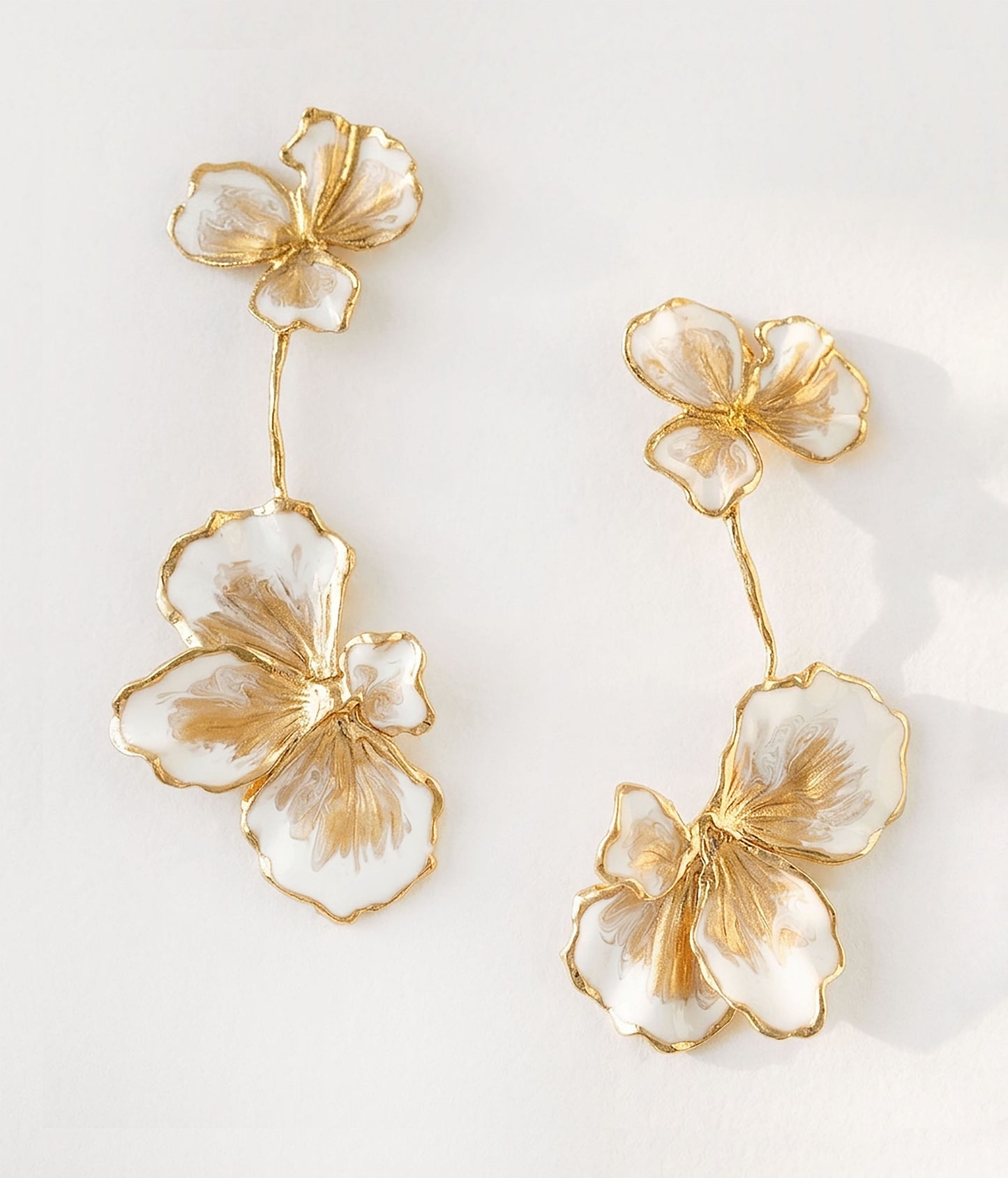 Elise Tsikis Paris Boucles d'oreilles Naiada Émaillées