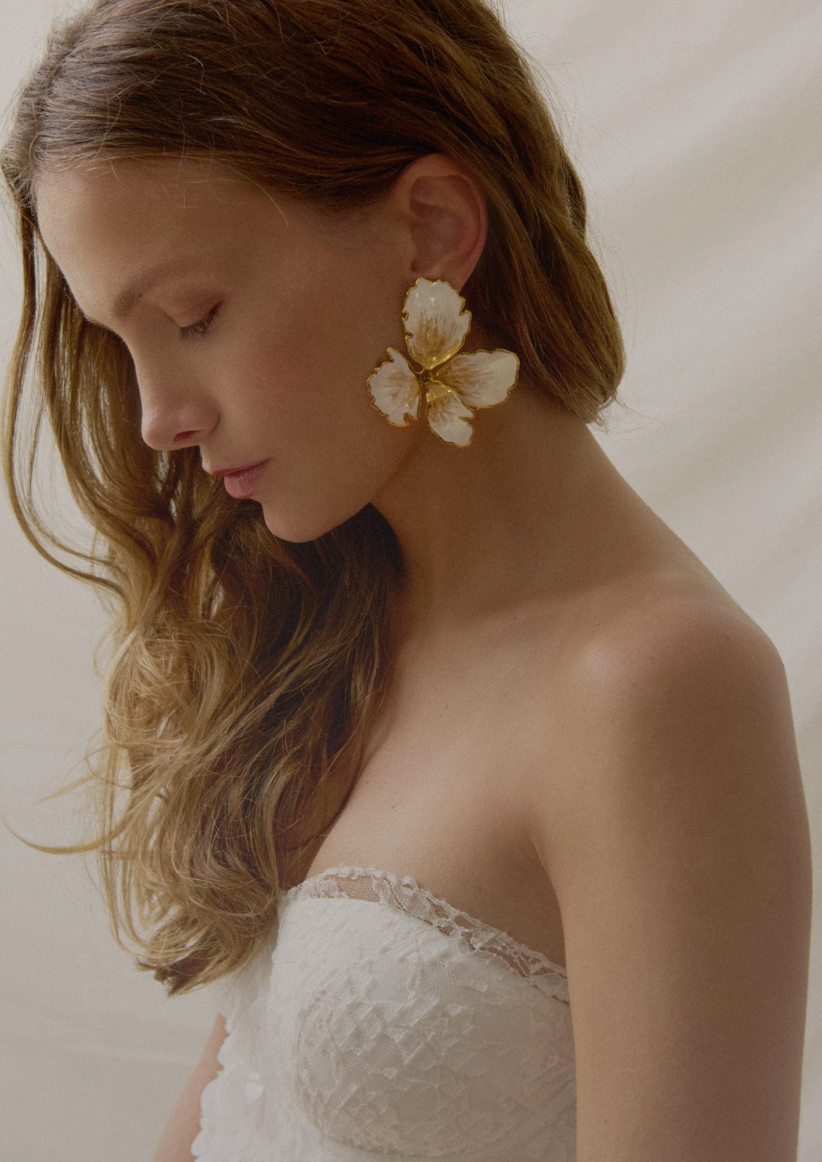 Elise Tsikis Paris Boucles d'oreilles Nemesis Large Émaillées