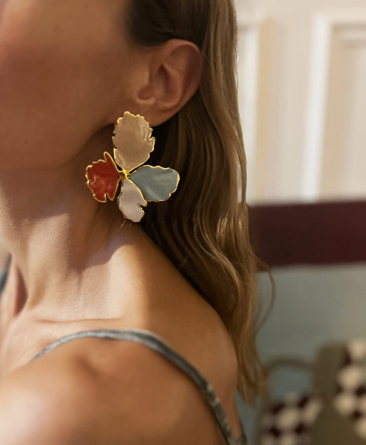 Elise Tsikis Paris Boucles d'oreilles Nemesis Large Poiesis
