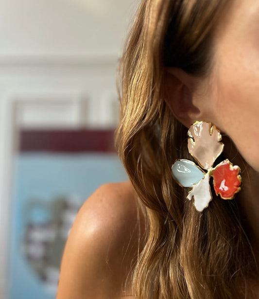 Elise Tsikis Paris Boucles d'oreilles Nemesis Large Poiesis