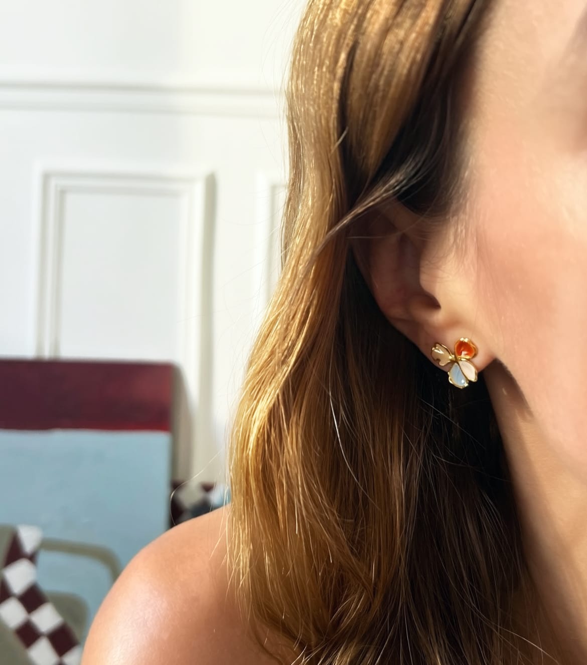 Elise Tsikis Paris Boucles d'oreilles Nemesis Small Poiesis