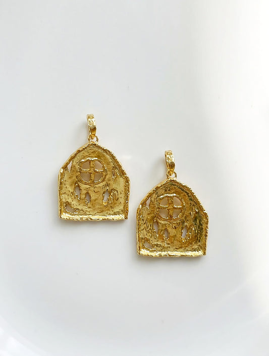 Elise Tsikis Paris Boucles d'oreilles Oikos
