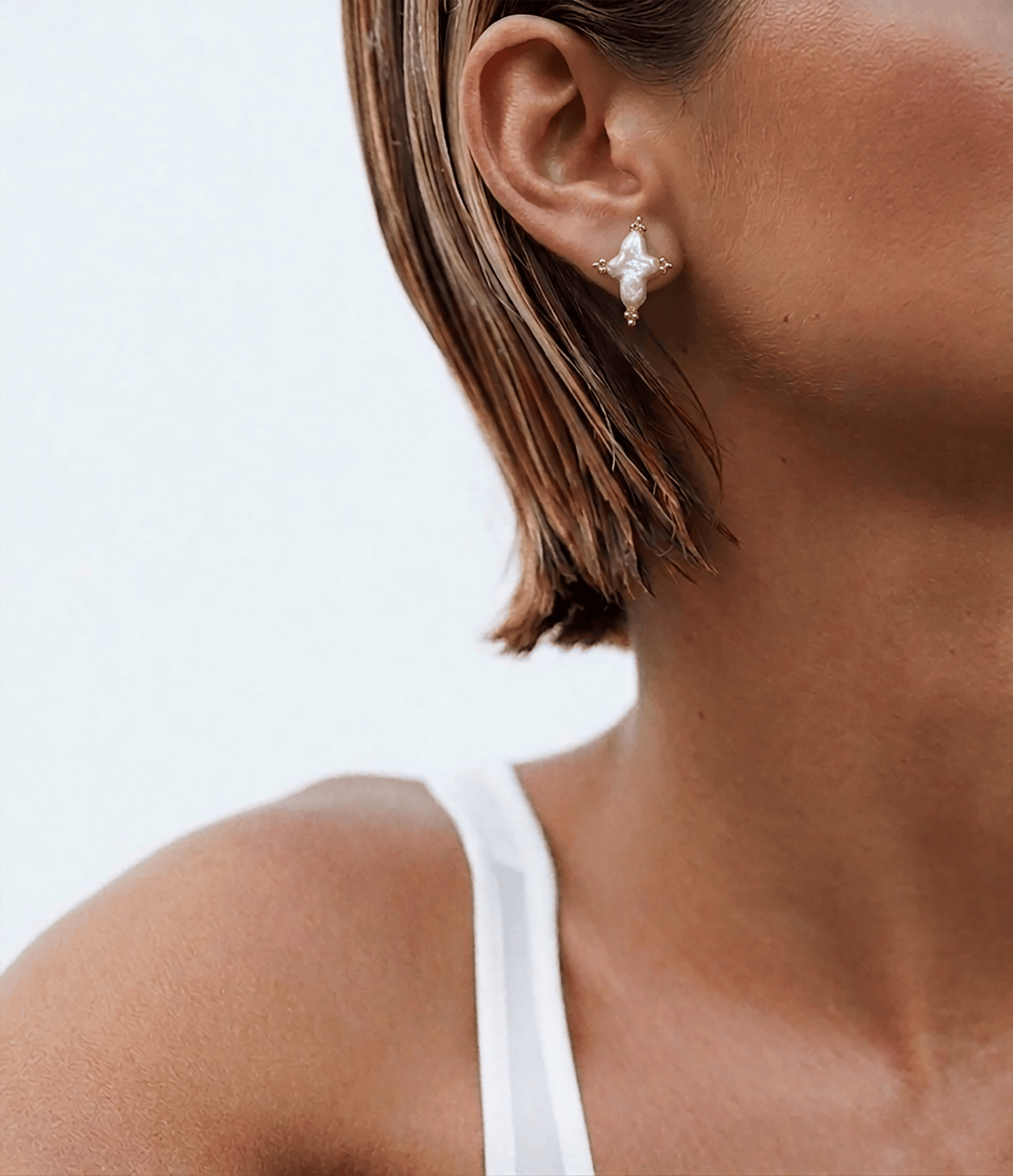 Elise Tsikis Paris Boucles d'oreilles Oracle - archive