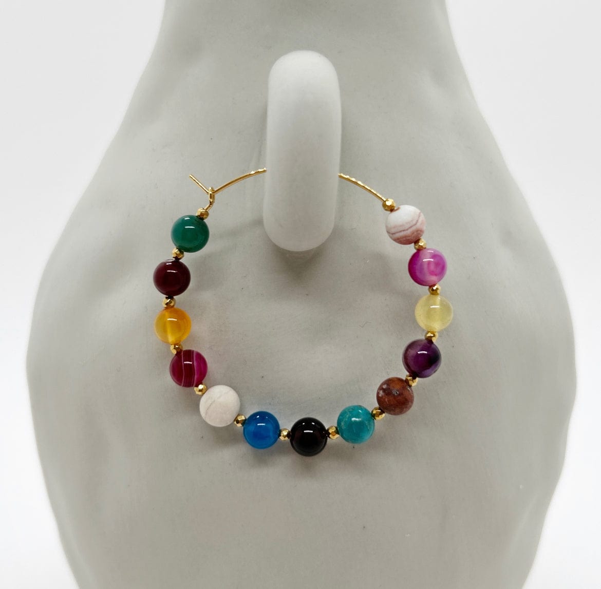 Elise Tsikis Paris Boucles d'oreilles Quarra - archive