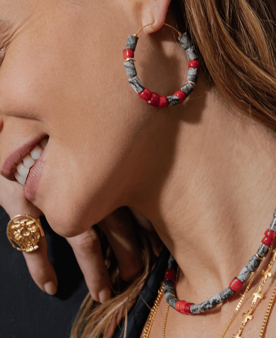 Elise Tsikis Paris Boucles d'oreilles Riani