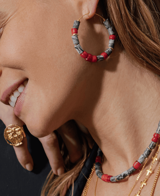 Elise Tsikis Paris Boucles d'oreilles Riani