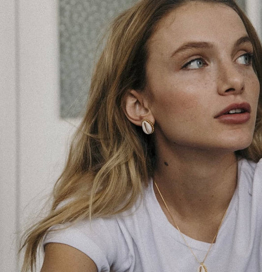 Elise Tsikis Paris Boucles d'oreilles Santorini - archive