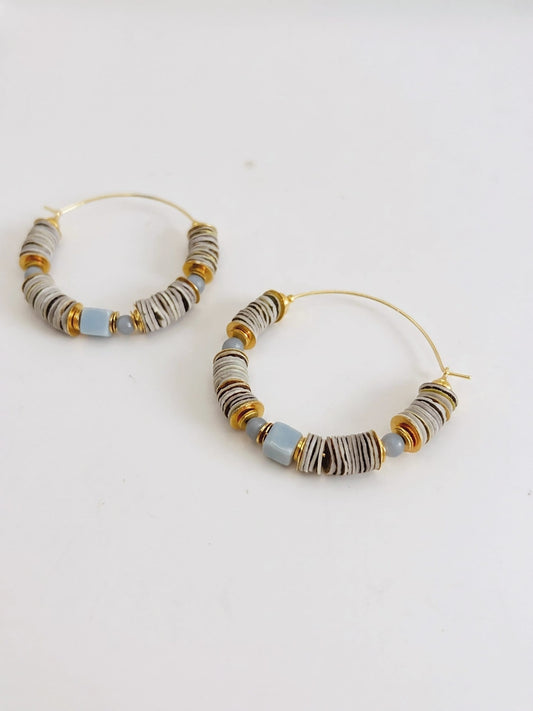Elise Tsikis Paris Boucles d'oreilles Seta