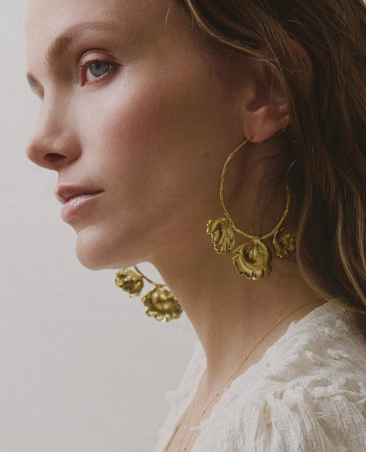 Elise Tsikis Paris Boucles d'oreilles Tegée