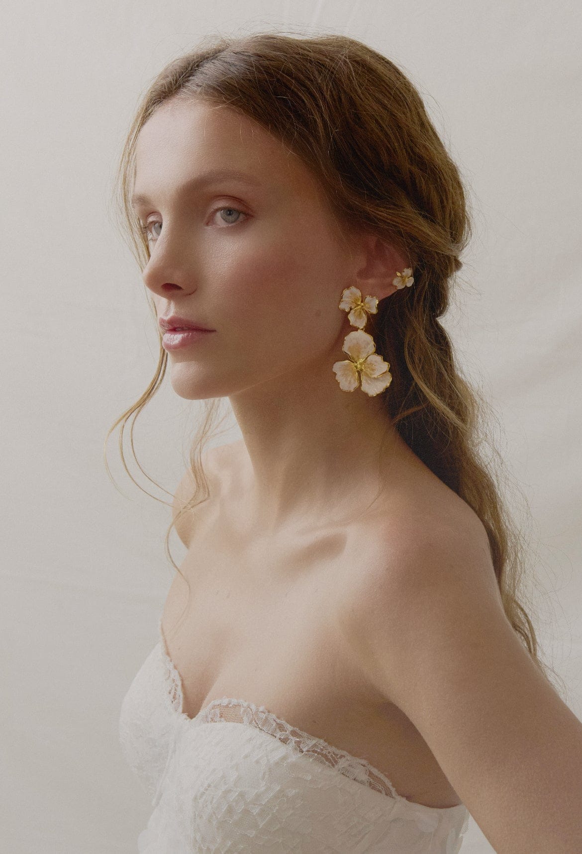 Elise Tsikis Paris Boucles d'oreilles Thalie Émaillées