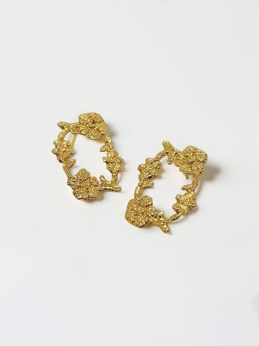Elise Tsikis Paris Boucles d'oreilles Violette - archive