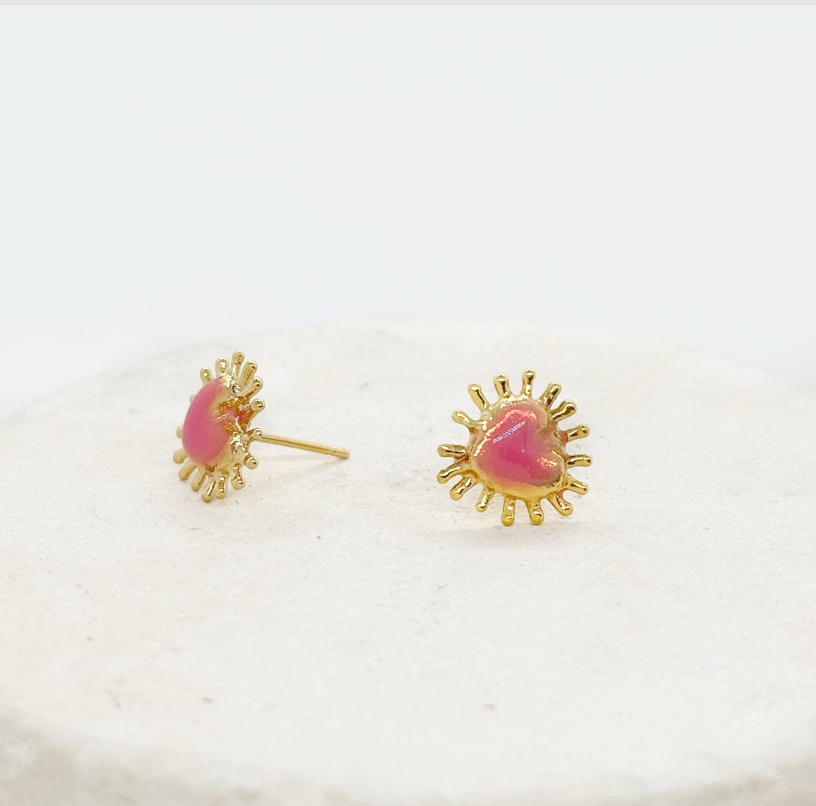 Elise Tsikis Paris Boucles d'oreilles Xelha Octobre Rose