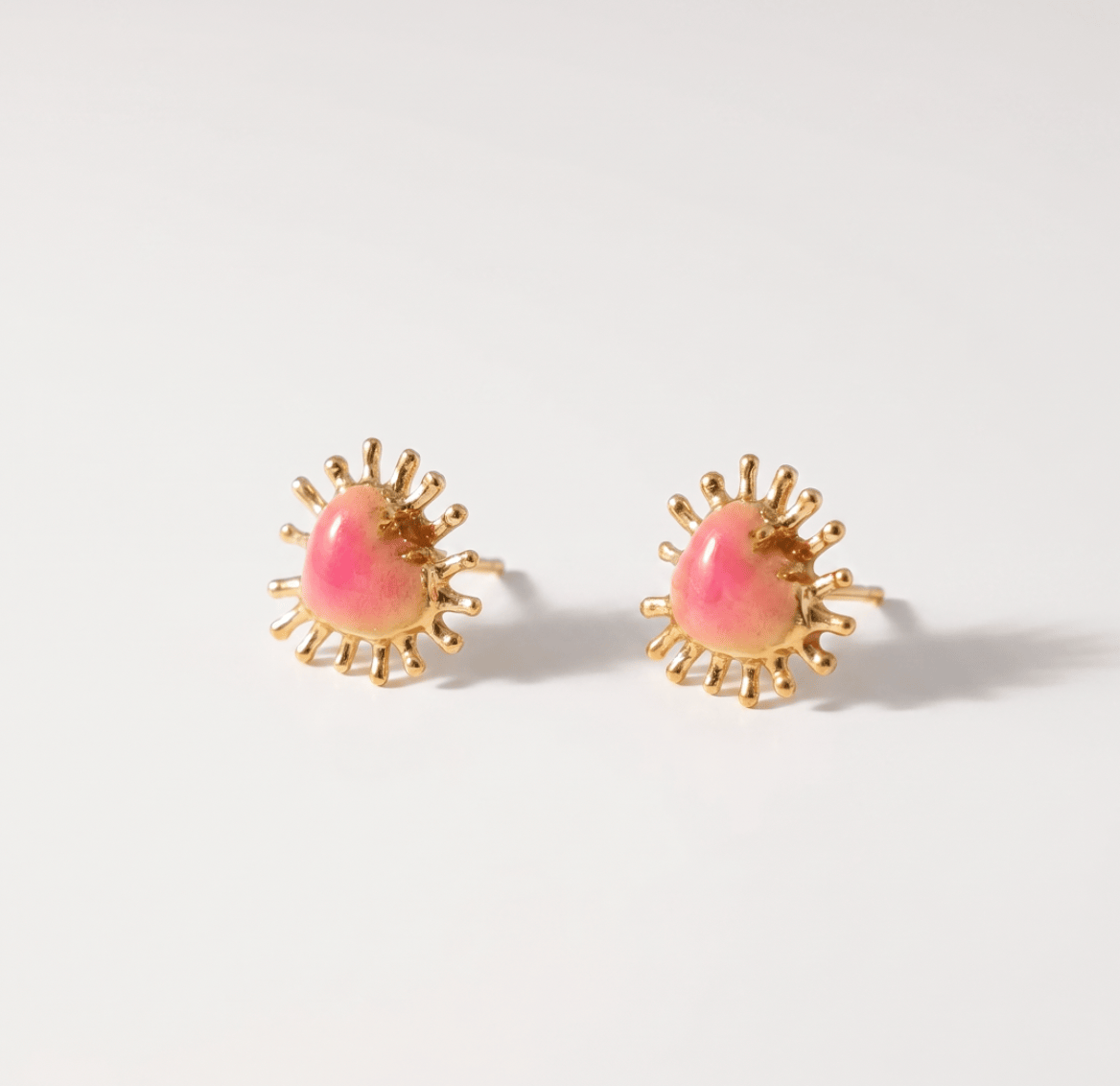 Elise Tsikis Paris Boucles d'oreilles Xelha Octobre Rose