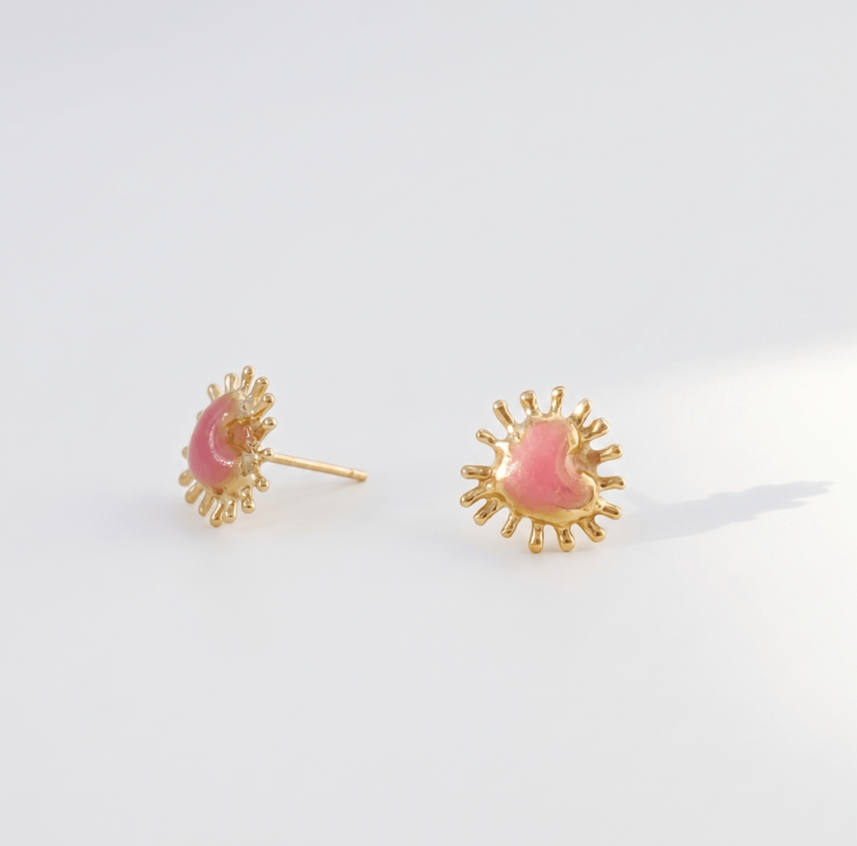 Elise Tsikis Paris Boucles d'oreilles Xelha Octobre Rose