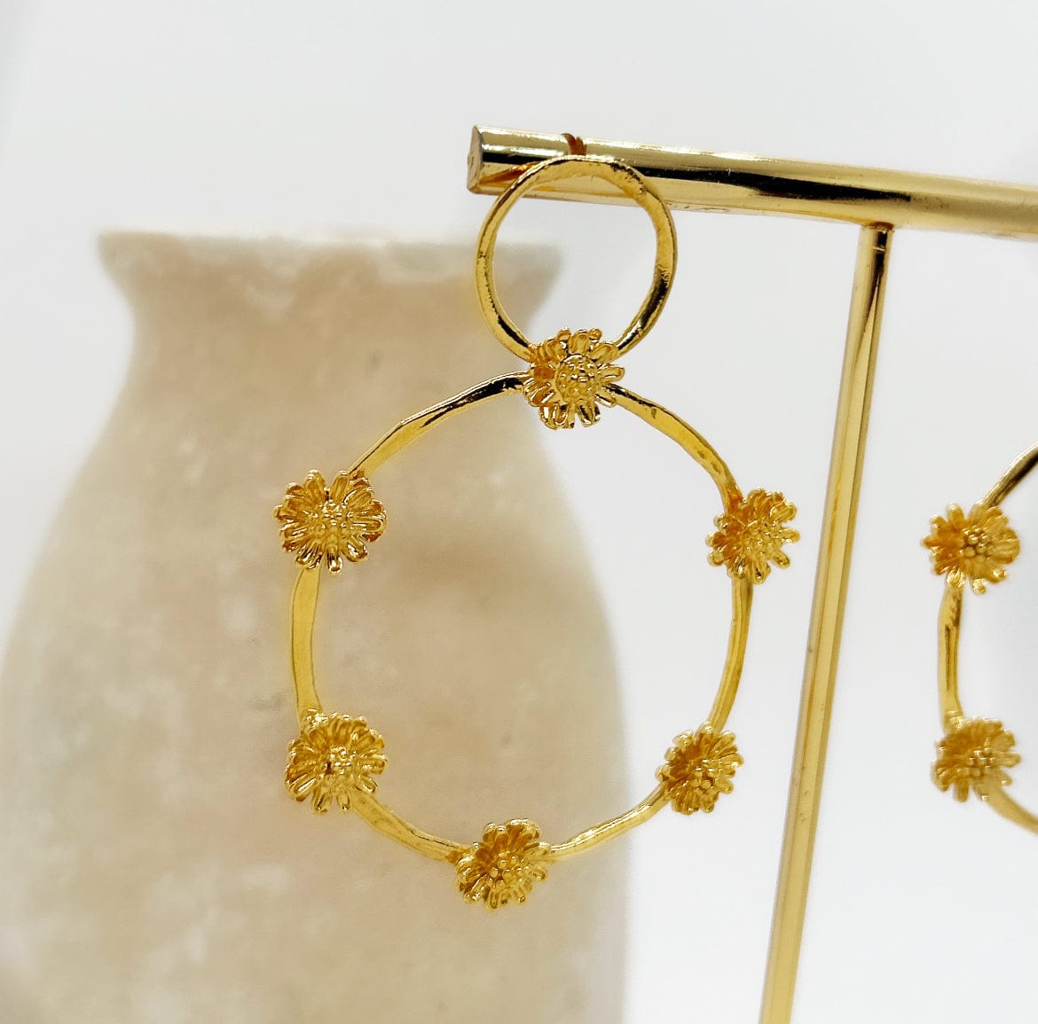 Elise Tsikis Paris Boucles Marguerite Large - archive