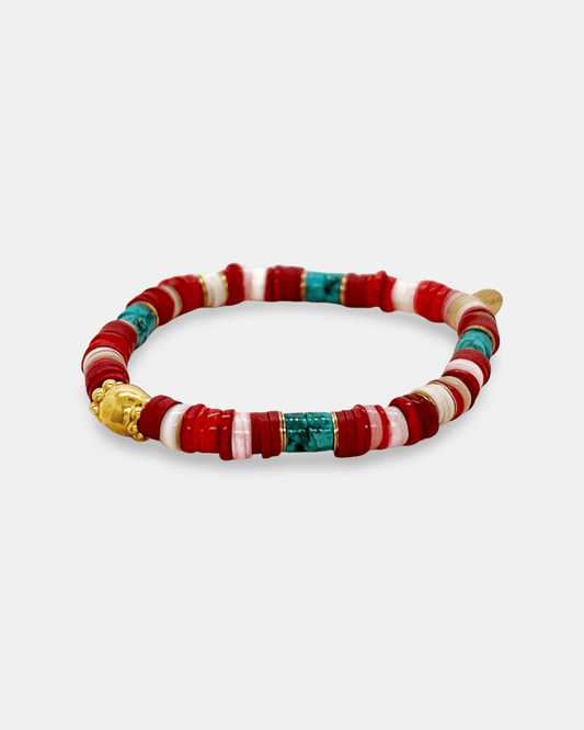 Elise Tsikis Paris Bracelet Ajmer rouge - archive