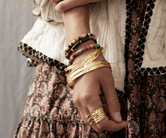 Elise Tsikis Paris Bracelet Ajmer rouge - archive