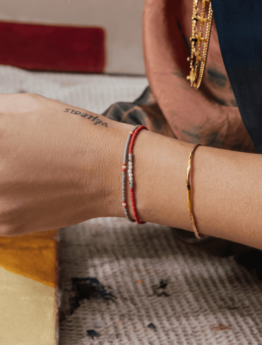 Elise Tsikis Paris Bracelet Dion Bleu