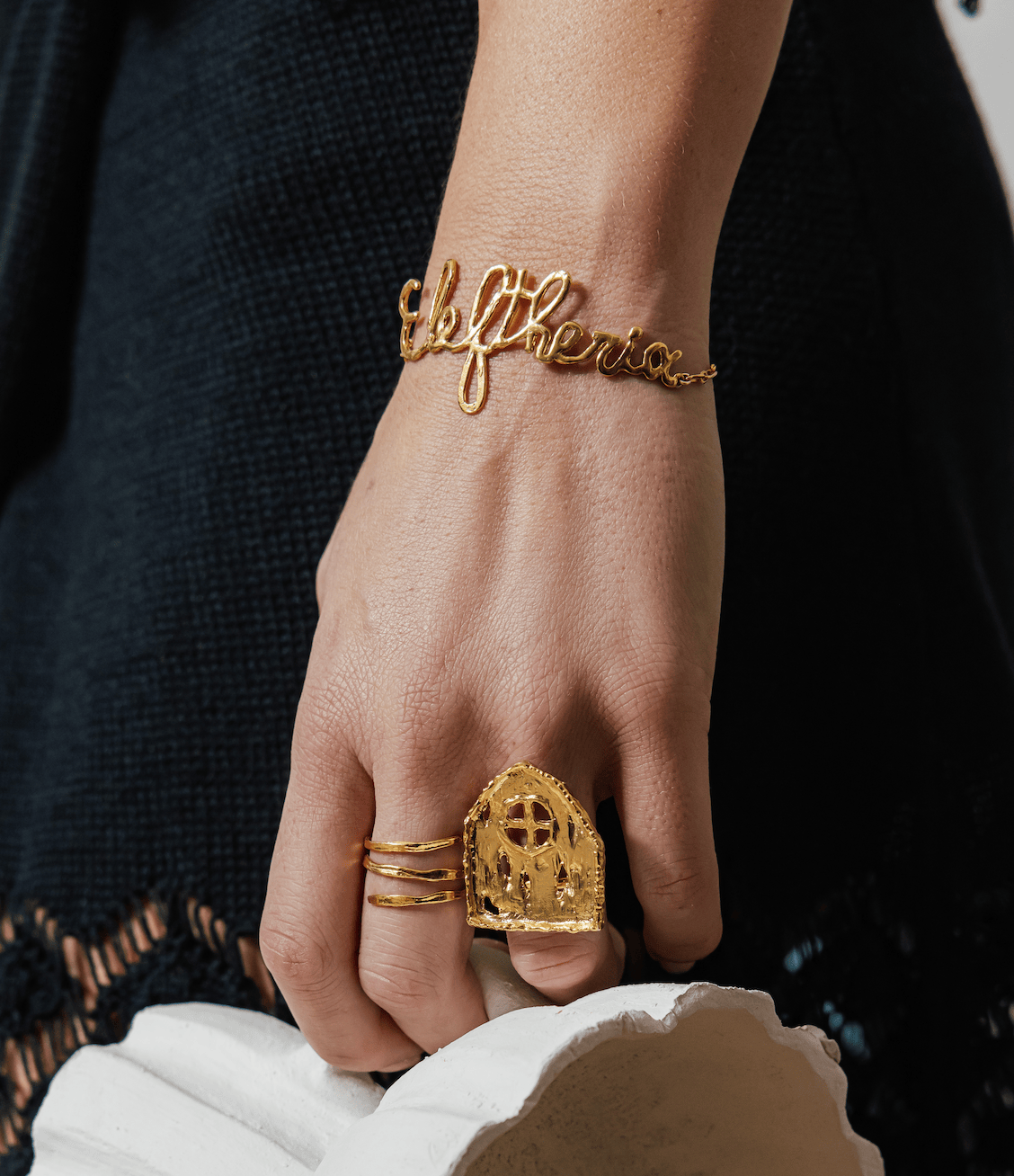 Elise Tsikis Paris Bracelet Eleftheria