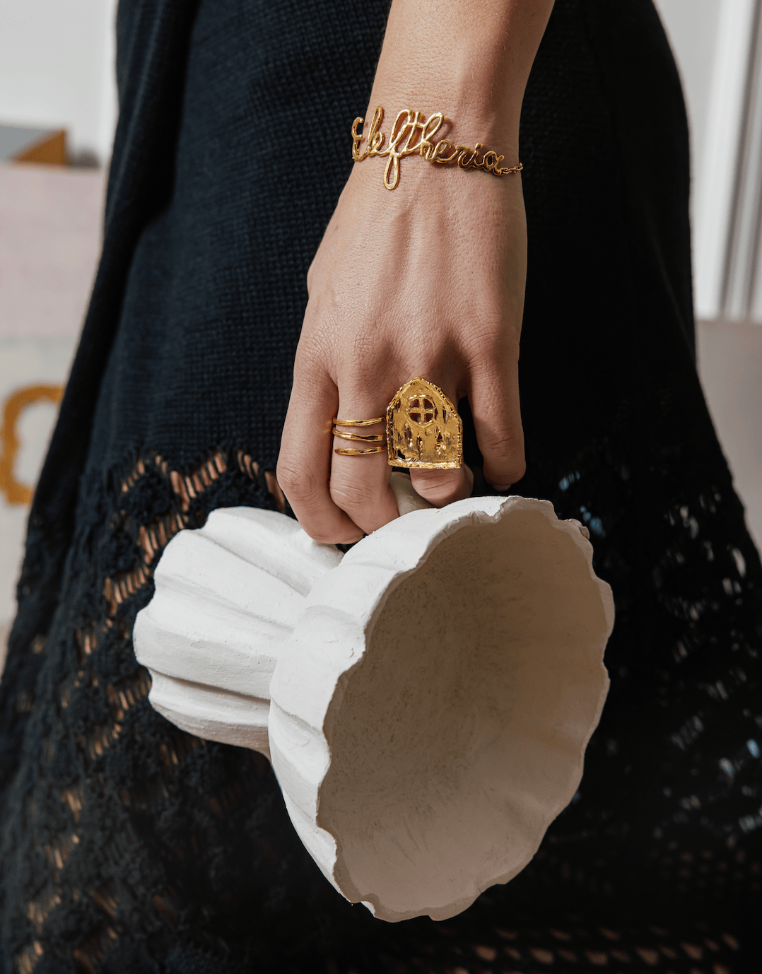 Elise Tsikis Paris Bracelet Eleftheria