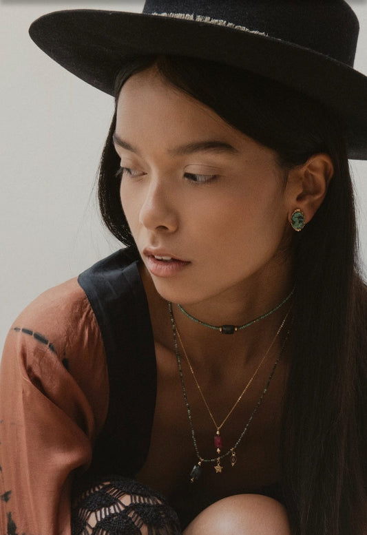 Elise Tsikis Paris Chapeau Anda