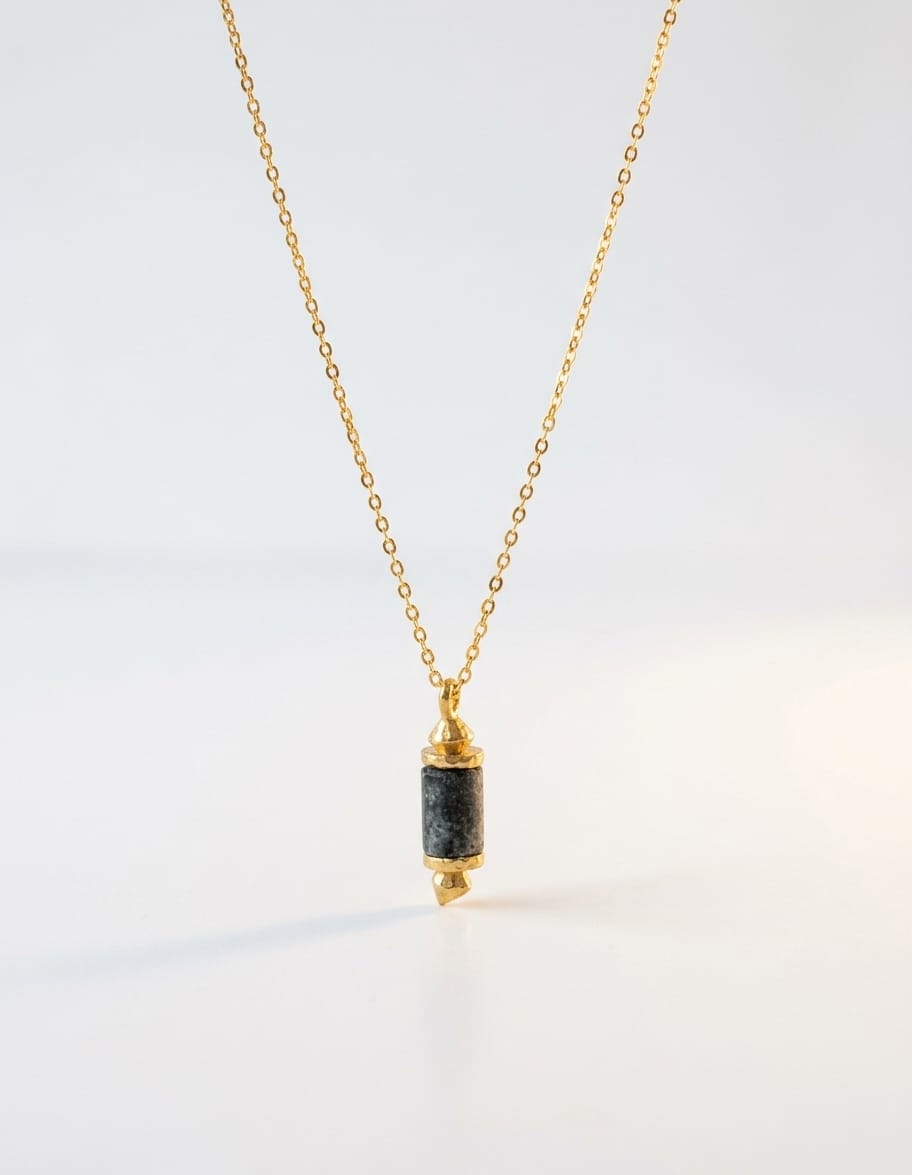 Elise Tsikis Paris Collier Alika vert
