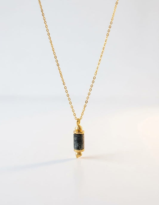 Elise Tsikis Paris Collier Alika vert
