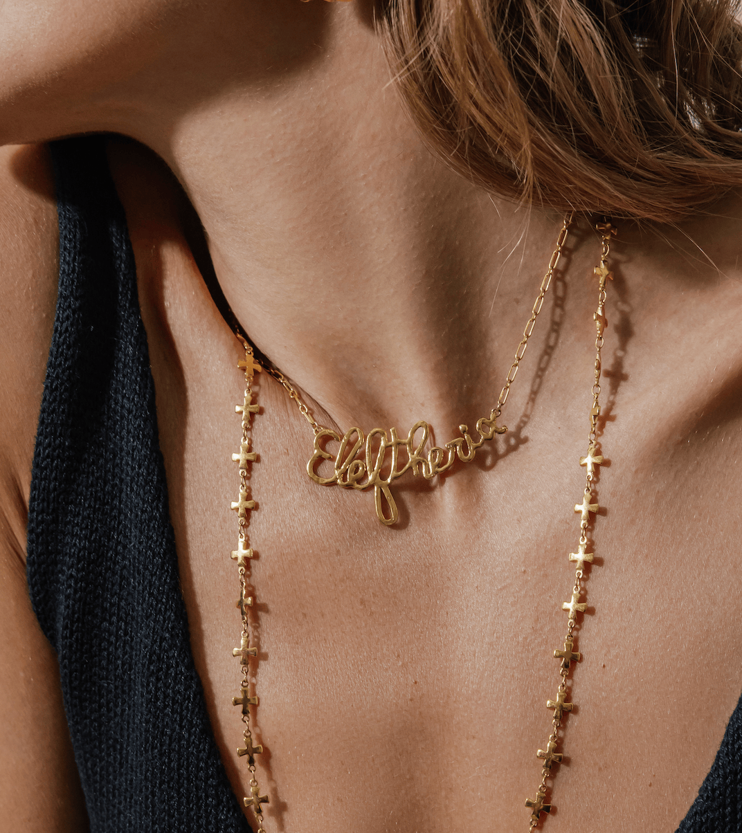 Elise Tsikis Paris Collier Eleftheria