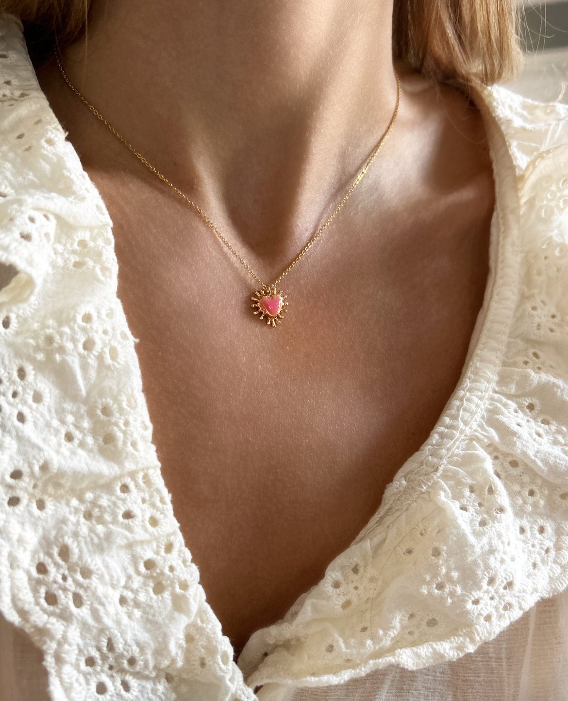 Elise Tsikis Paris Collier Esperenza Octobre Rose