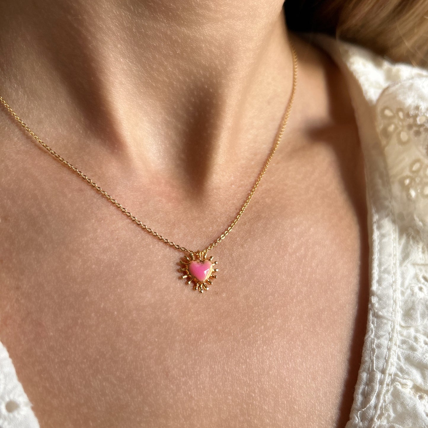 Elise Tsikis Paris Collier Esperenza Octobre Rose