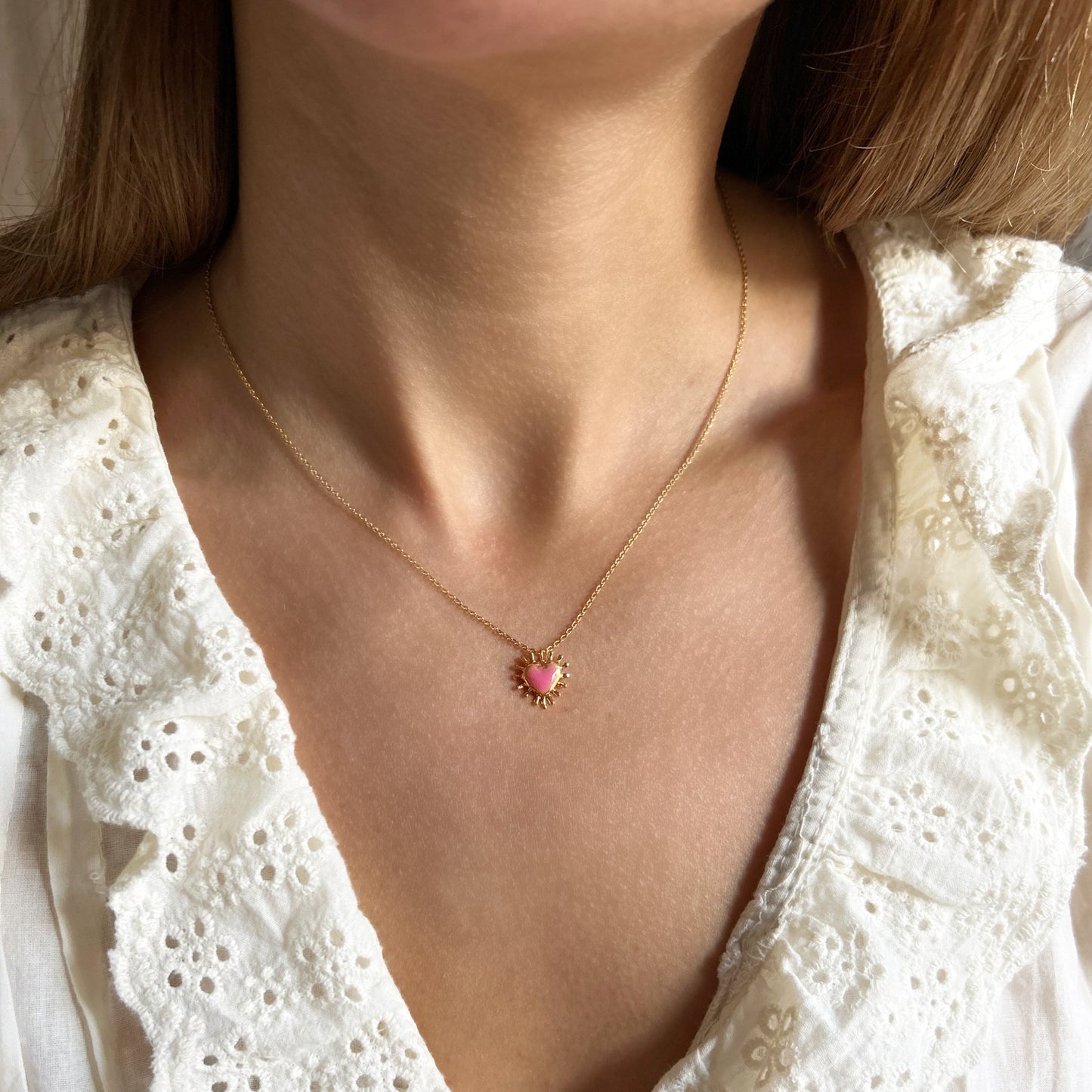 Elise Tsikis Paris Collier Esperenza Octobre Rose