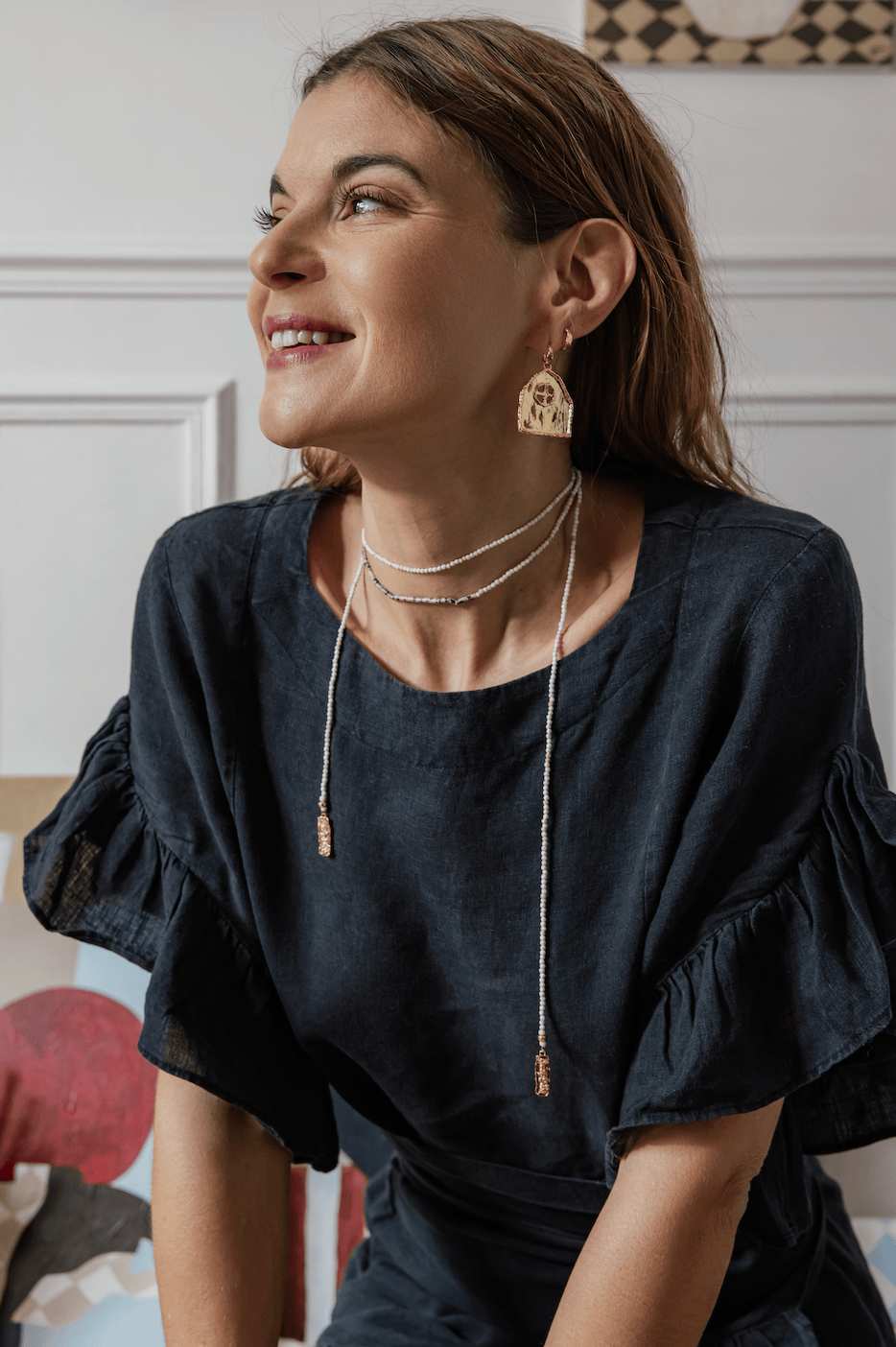 Elise Tsikis Paris Collier Foros