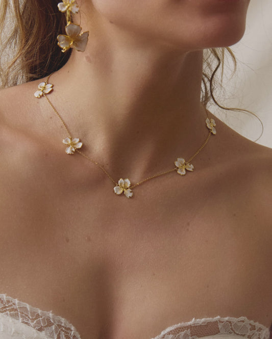 Elise Tsikis Paris Collier Gonia Émaillé