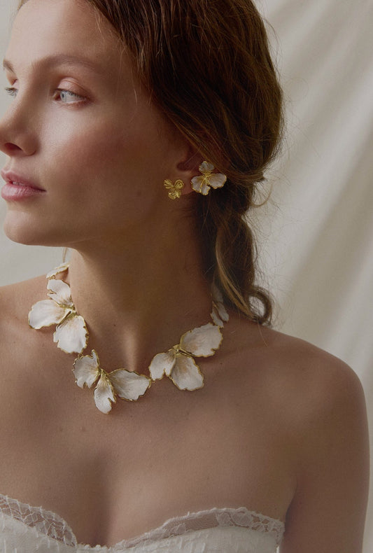 Elise Tsikis Paris Collier Hekate Émaillé