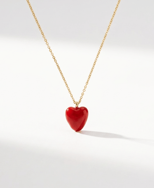 Elise Tsikis Paris Collier Hory Red
