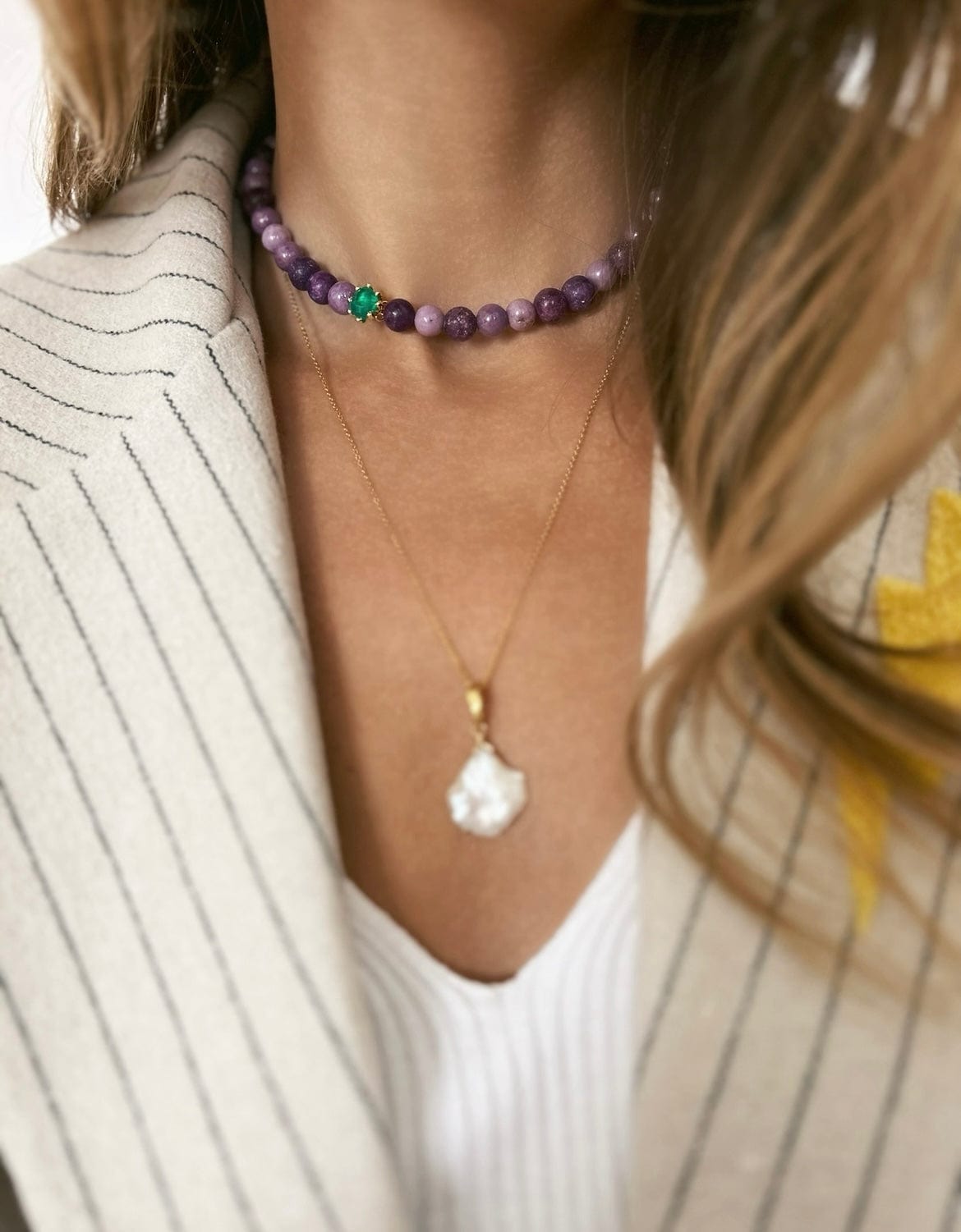 Elise Tsikis Paris Collier Ismailaga - archive